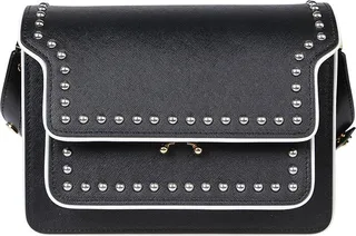 Marni Trunk Stud-Detailed Shoulder Bag