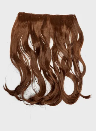 Super Thick 16" 5 Piece Brushed Out Wave Clip In Hair Extensions -613/16 California Blonde