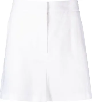 High-Waisted Tailored Shorts