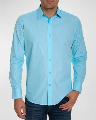 Men's Stingray Cotton Chambray Sport Shirt