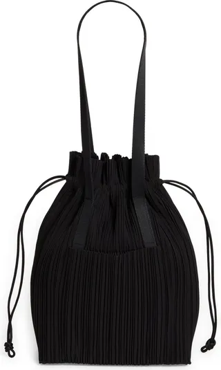 Pleated Tote Bag