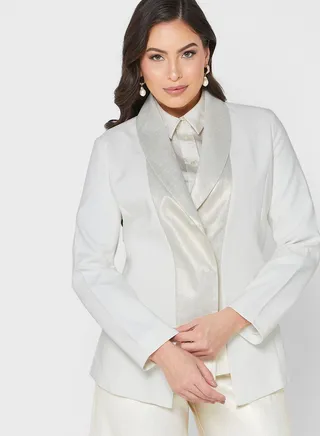 Gold Lapel Blazer