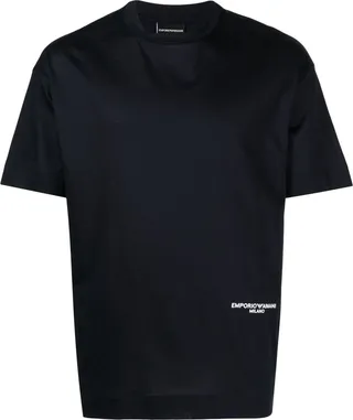 logo-print crew-neck T-shirt