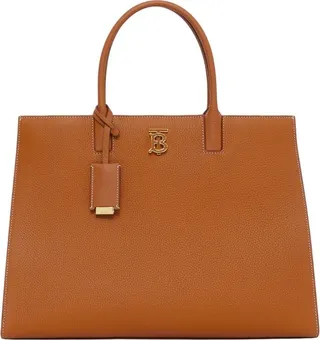 Burberry Medium Leather Frances Tote Bag