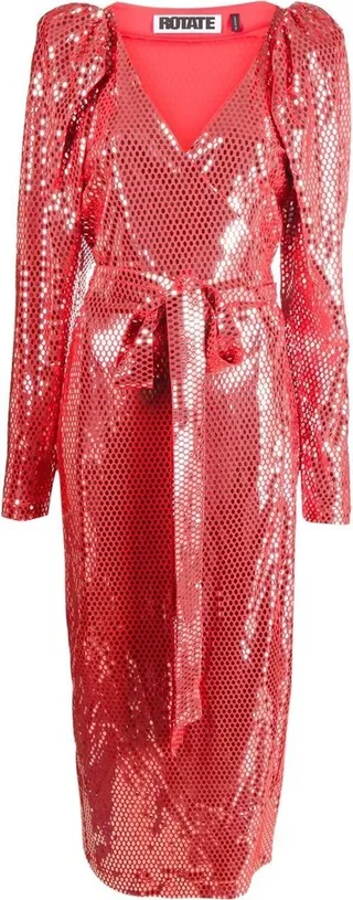 Bridget sequinned midi dress