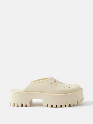GG-perforated Rubber Clogs