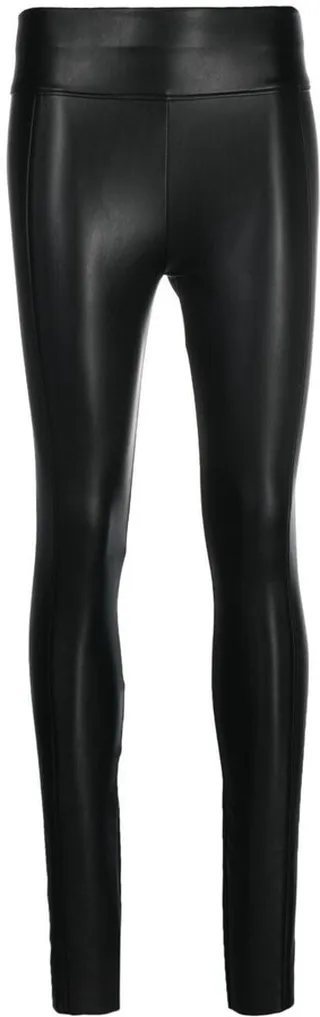 High-Rise Faux-Leather Leggings