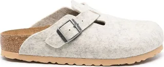 Boston wool-felt clogs