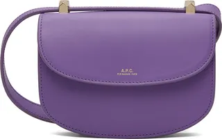 A.P.C. Purple Mini Geneve Bag