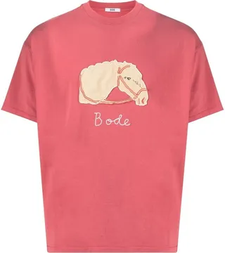 embroidered logo T-shirt