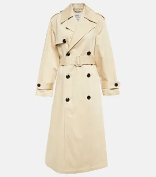 Cotton trench coat