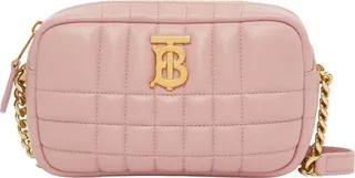 BURBERRY- Lola Mini Leather Camera Bag