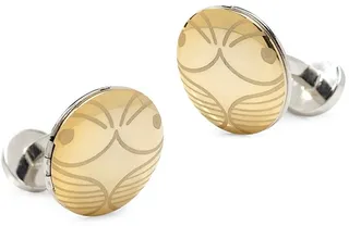 Harry Potter Golden Snitch Hidden Deathly Hallows Locket Cufflinks