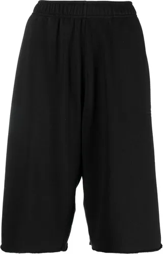 Logo-Embroidered Knee-Length Shorts