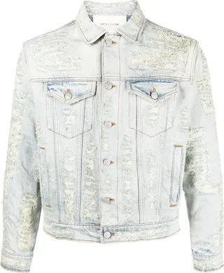 Distressed Denim Jacket