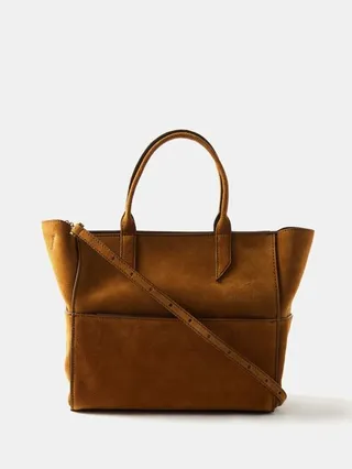 Incognito Suede Tote Bag