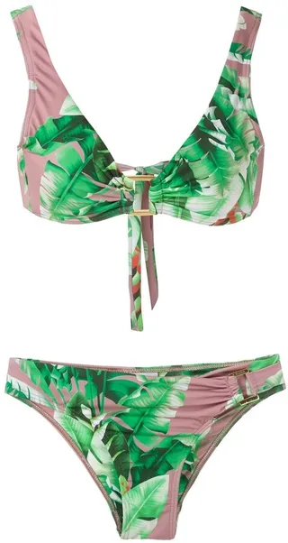 Floral Print Bikini Set
