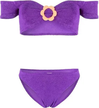 Crinkled-Effect Stretch Bikini