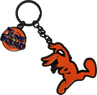 Bugs Bunny Tune Squad Multi Charm Enamel Metal Keychain