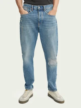 Scotch & Soda The Dean Loose Tapered-fit Jeans