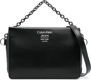 Chain-Link Crossbody Bag