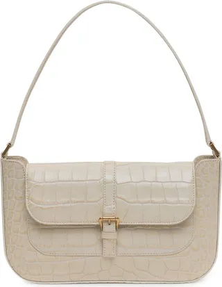 By Far Miranda Embossed Shoulder Bag