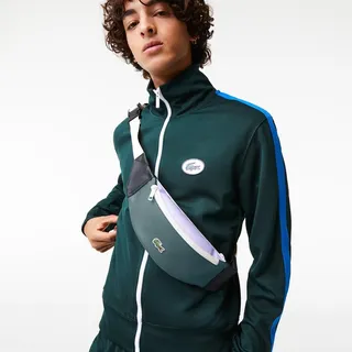 Men's Patchwork Effect Waist Bag