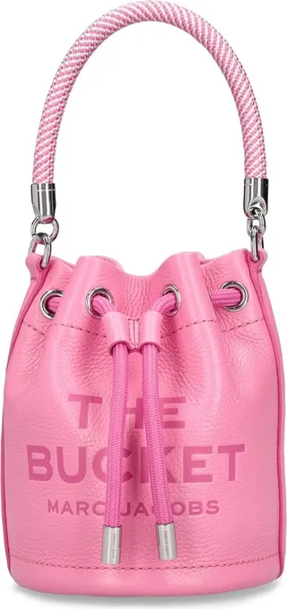 The Micro leather bucket bag