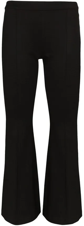 Flared Cropped Trousers