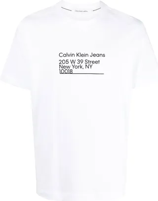graphic print short-sleeved T-shirt