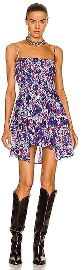 Isabel Marant Etoile Anka Dress in Lavender