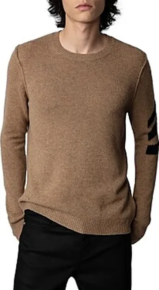 Zadig & Voltaire Kennedy Arrow Sleeve Cashmere Sweater
