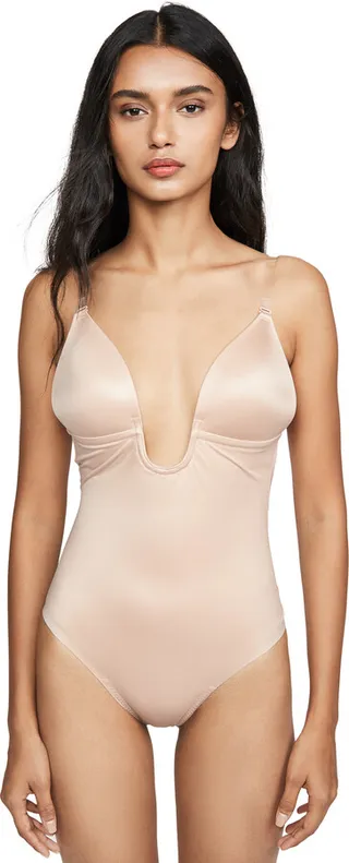 SPANX Suit Your Fancy Low Back Bodysuit