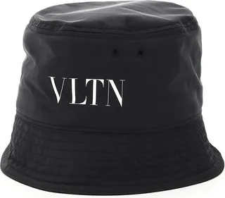 Valentino VLTN Logo Printed Bucket Hat