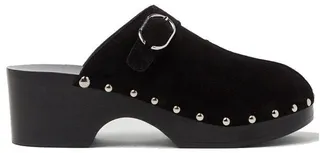 Paco Rabanne Stud Detailed Clogs