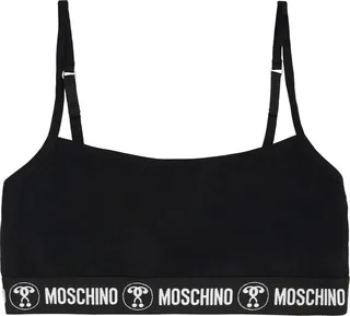 Moschino Logo Band Sleeveless Bra