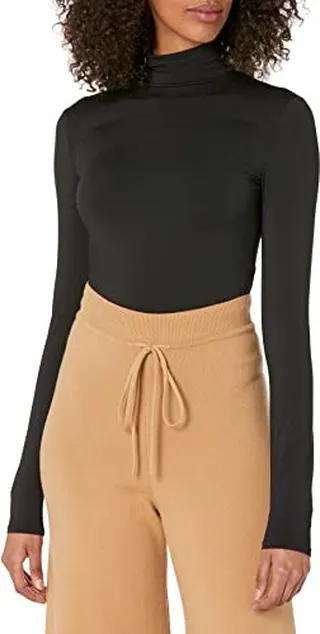 Vince womens Long Sleeve Turtleneck Shirt
