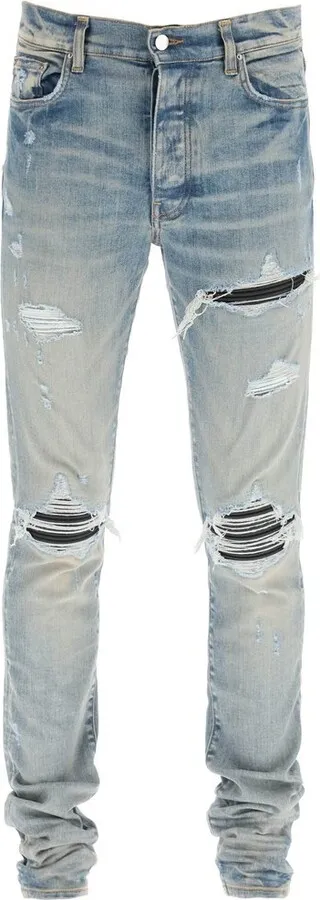 Amiri Mx1 Distressed Skinny Jeans