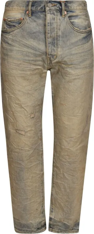 Distressed Old Jeans