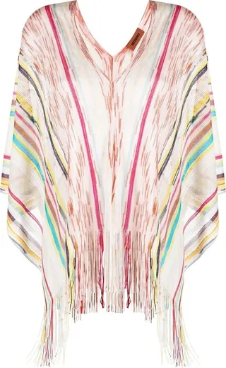 MISSONI- Striped Poncho