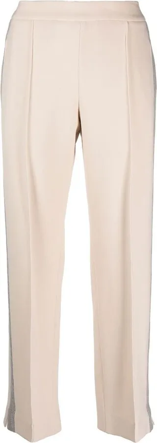 Contrasting Side Panel Trousers