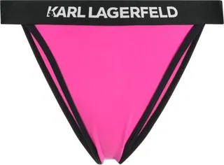 Logo-Waistband Bikini Bottoms