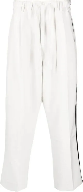 Straight-Leg Side-Stripe Trousers