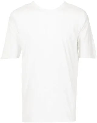 round-neck cotton T-shirt