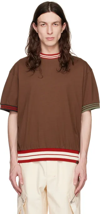 Jacquemus Brown 'Le T-Shirt Joga' T-Shirt