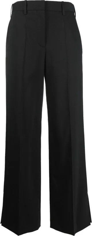 Straight-Leg Tailored Trousers