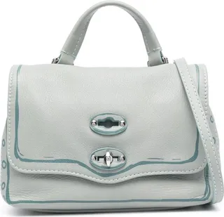 Postina leather tote bag