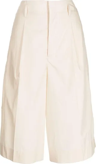 Knee-Length Tailored Shorts