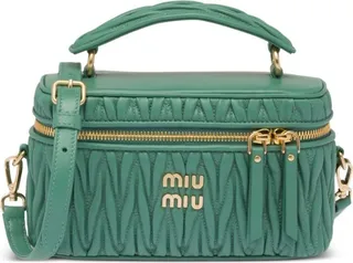 Matelassé Nappa Leather Shoulder Bag