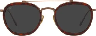 Persol Rounded Frame Sunglasses